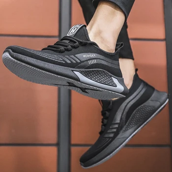 

Summer breathable men casual Vulcanized shoes walking shoes new fashion young boys lace up tennis sneakers 2020