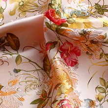 09 DIY Швейные принадлежности и ткани парча и атласная ткань, древнее китайское платье, Tang платье, Cheongsam