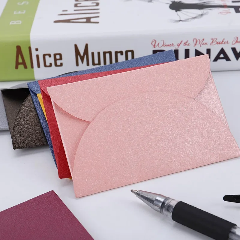 Мини-конверты ручной работы винтажные цветные жемчужные пустые бумажные конверт для приглашения на свадьбу конверт Рождественский подарок конверт