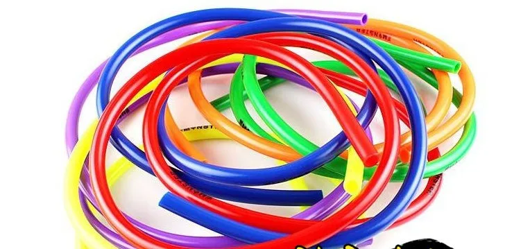 

Modified Car and Motorcycle Parts Modified Advanced Fuel Pipe Rubber Gasoline Pipe Color Transparent Multicolor Tubing 125 Dio