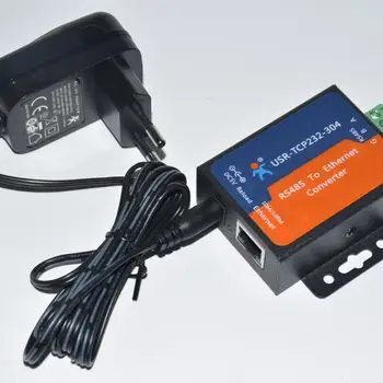 Modbus 직렬 포트 RS485-이더넷 변환기, 서버 USR-TCP232-304 데이터 전송, DHCP/DNS 지원