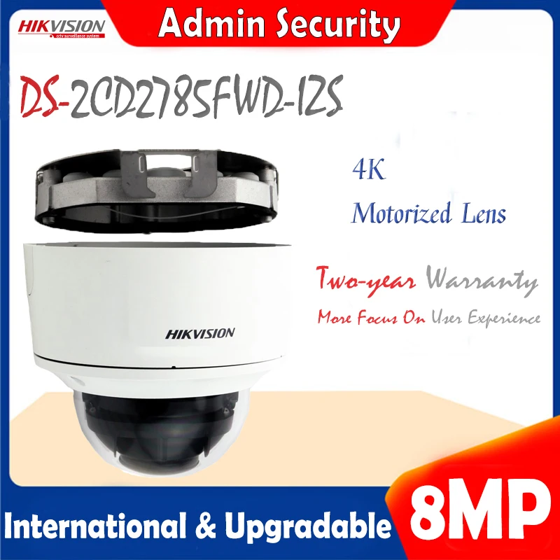 Hikvision DS 2CD2785FWD IZS 8 Мп WDR Vari фокусная Сетевая купольная камера умная уличная EZVIZ