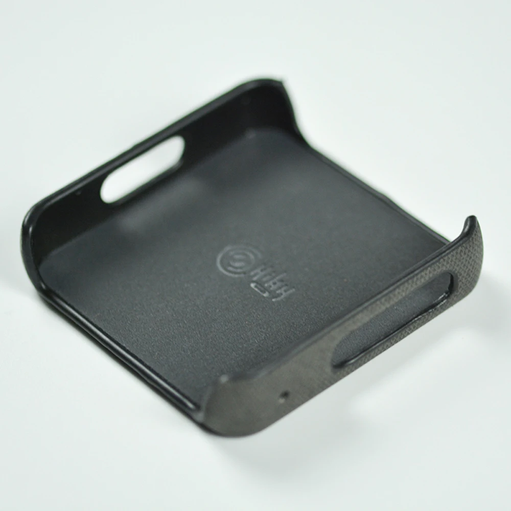 Half Leather Case For HiBy R2 Music Player MP3 (Black)