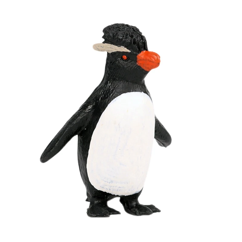 

Solid Simulation Marine Animal Model Penguin Figurine Jumping Rock Penguin Children'S Educational Toy Ornaments