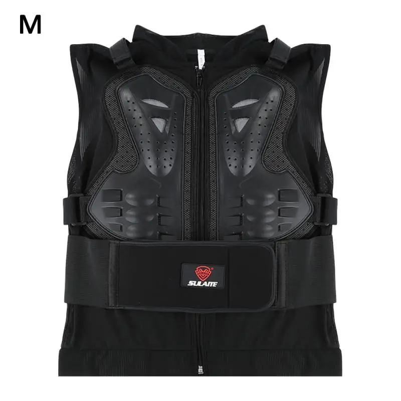 Мужская мотоциклетная куртка Adjusatble Armor Защитное снаряжение защита для мотокросса защита всего тела спортивная одежда прочная - Цвет: M
