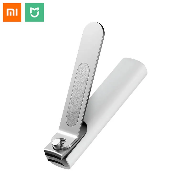 Xiaomi Mijia профессиональные кусачки для ногтей из нержавеющей стали с защитой от
