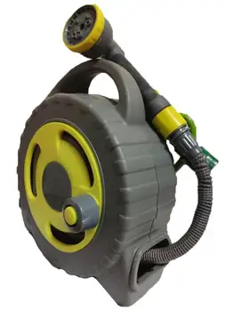 

Retractable Garden Hose Reel Portable Hose Reel Set for Home Gardening Fine Craft Easy to Store Sturdy Design quick delivery