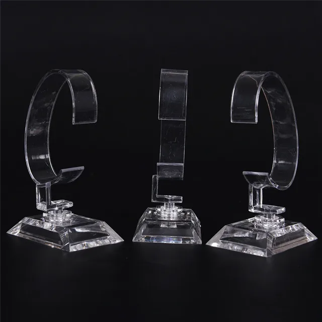 Acrylic Clear Watch Bracelet Bangle Display Holder Stand Rack