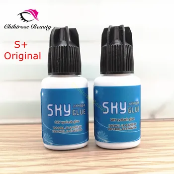 

2pcs Stock Korea stronger eyelash extension adhesive S+ type sky glue can lasting 6~7 weeks 1-2s fast drying
