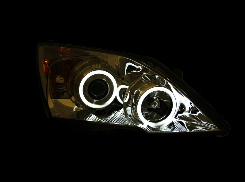 Для HONDA CR-V CRV 2007 2008 2009 2010 2011 Супер яркий белого цвета 3528 SMD комплект светодиодов «глаза ангела» дневные ходовые огни светильник дневные ходовые огни