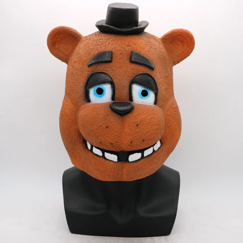 FNAF маска Хэллоуин Косплей Костюм пять ночей у Фредди сумки Чика Фокси Fazbear хоррор