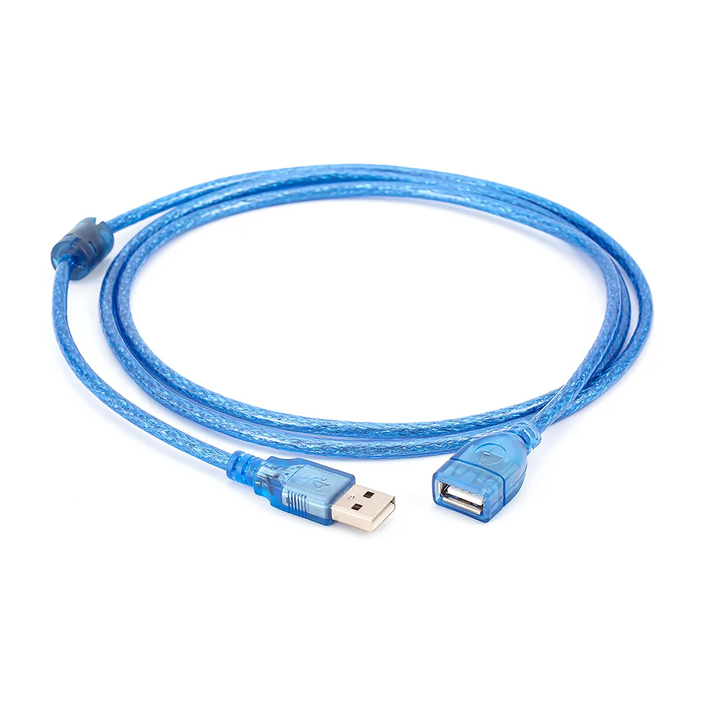 USB 2,0 Удлинительный кабель удлинитель шнур для мужчин и женщин USB линия для ПК планшеты 1 м 1,5 м 3 м