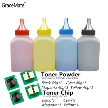 

GraceMate Color toner Powder + 4chip CF350A 130A CF350 toner powder for HP Color LaserJet Pro MFP M176n MFP M177fw Laser printer