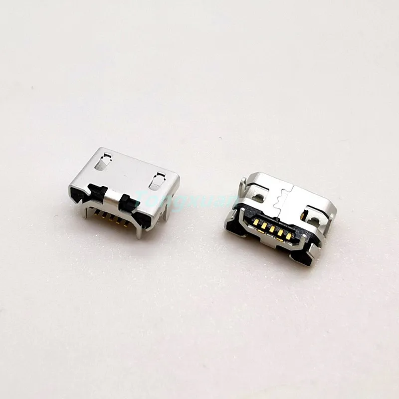 10 шт. микро USB разъем 5 контактный Usb для зарядки гнездо MP3/4/5 Huawei Lenovo ZTE B