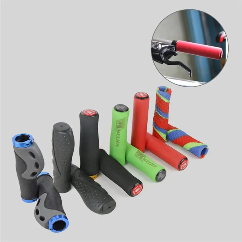 Нескользящие силиконовые ручки для велосипеда, мягкий эргономичный дизайн, ручки для руля велосипеда, для скутера, круизера, трехколесный стул