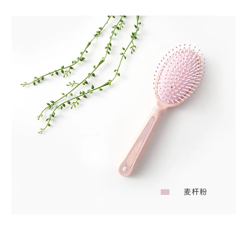 Wenbo/WENBO 2358 сено эллипса Массажная расческа Антистатическая длинная расческа гребень для придания объема парикмахерская расческа