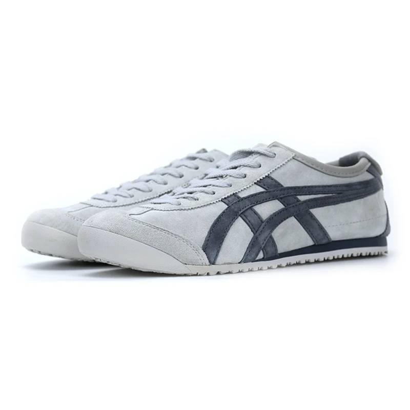 Оригинальная обувь Onitsuka Tiger; нейтральная обувь для скейтбординга; дымчатые синие кроссовки; женская модная мужская обувь; светильник для бега; Удобная нескользящая обувь
