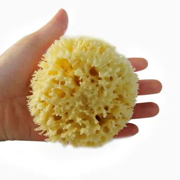 

Unbleached Sponge Multifunctional Applying Cosmetics Face Household Bathing Portable Makeup Honeycomb Exfoliating Durable
