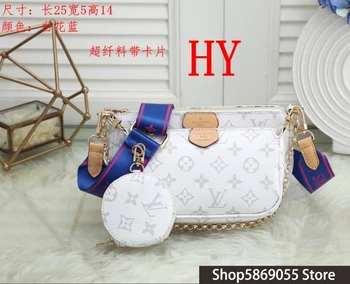

Luxury Leather Handbags Women Bags Designer Brand Women's Shoulder Bags Large Capacity Ladies Hand Bags L337 Louis Vuitton LV-