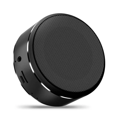 Стерео музыка портативный мини Bluetooth динамик беспроводной Hifi динамик сабвуфер громкий динамик аудио поддержка TF AUX USB A8 динамик s - Цвет: Black