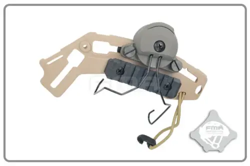 Тактическая ФМА Airsoft EX шлем рейку адаптер Набор Peltor гарнитура Gen 2 BK/DE/FG