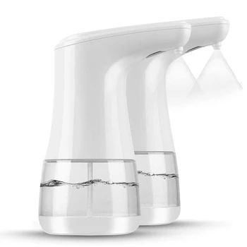 

2Pack Automatic Alcohol Dispenser Infrared Induction Non-Contact Alcohol Sprayer Bottles, 360Ml Soap Dispenser for Home