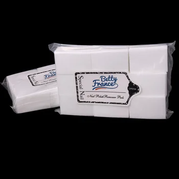 

1 Pack Nail Pure Cotton Non-woven Fabrics Lint Paper Gel Polish Remover Pad Manicure Tool Cotton Napkins Wrap Soak Off Nails