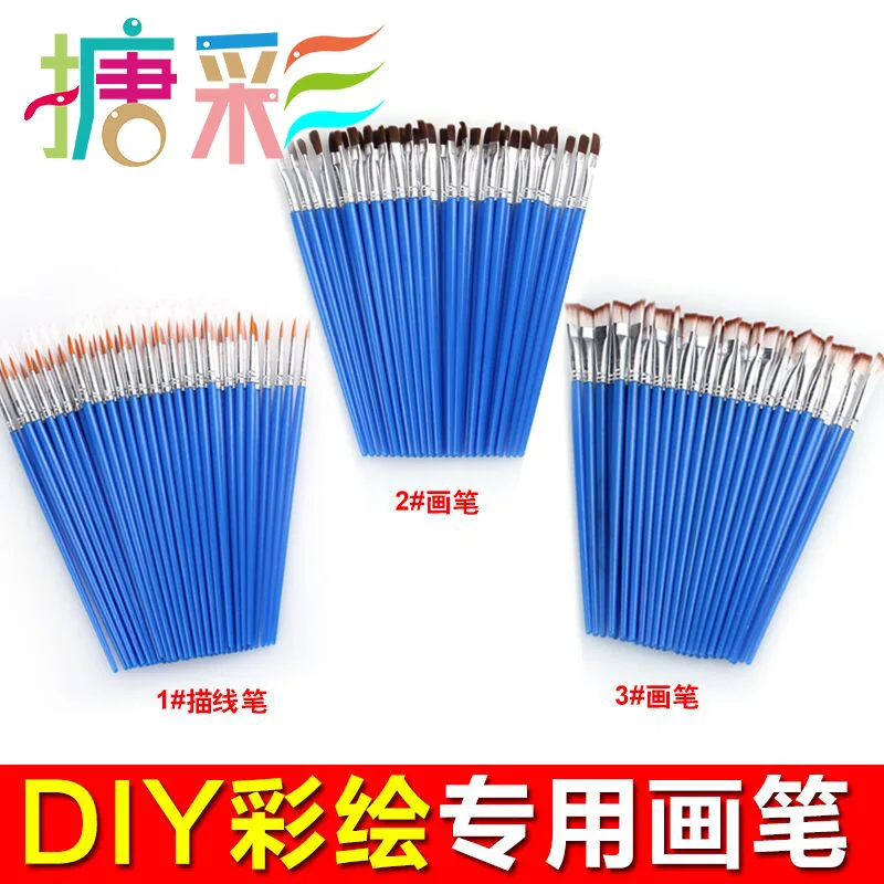 

Graffiti Gypsum Doll DIY Coloured Drawing White Base Line Drawing Pen Coloring Painting Hand Painting Brush Pigment Liner