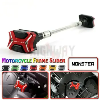 

H Design Fairing Frame Slider Guard Falling Protection Anti Crash Pad Protector ForDucati MONSTER 1100/S/EVO 796 696 1100S S4R