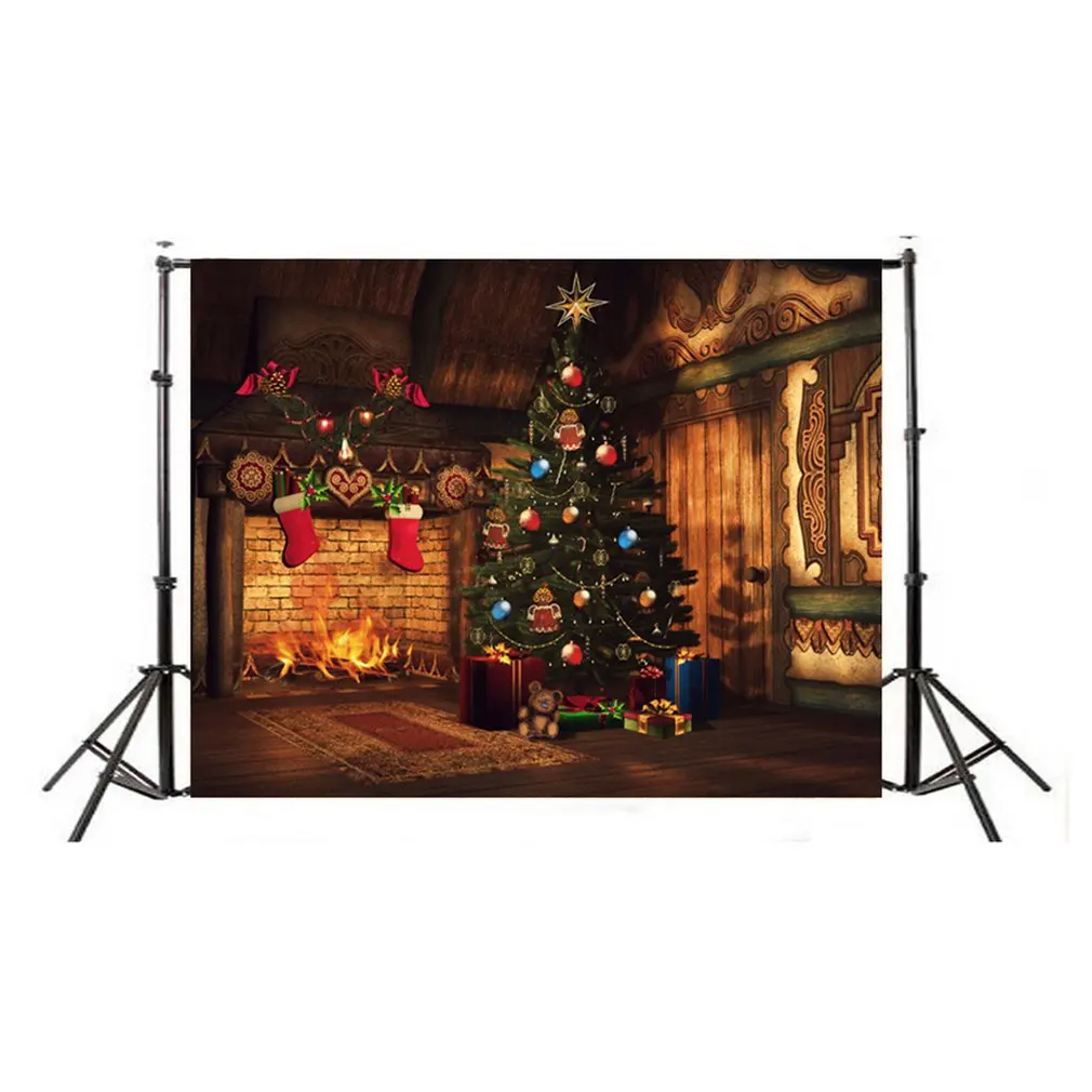 

Christmas Photographic Cloth Simulation Patterns Backgrounds Customized Photographic Backdrops For Photo Studio2211