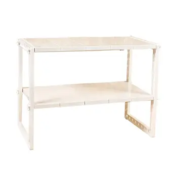 

1pc Storage Shelf Practical Storage Shelf Organizer Under Sink Organizer Storage Rack for Bathroom Living Room Kitchen