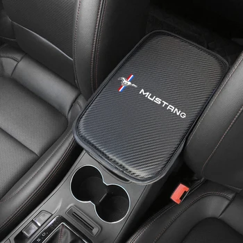

Car Styling For Ford Mustang 2015-2019 Car Armrest Pad Covers Seat Armrests Storage Protection