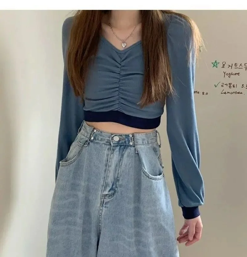 camisola pulôver blusa de malha moda manga