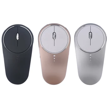 

Ergonomic 2.4GHz Wireless Mouse Aluminum Alloy Wireless Game Mice Office Mouse for PC Desktop Laptop Computer