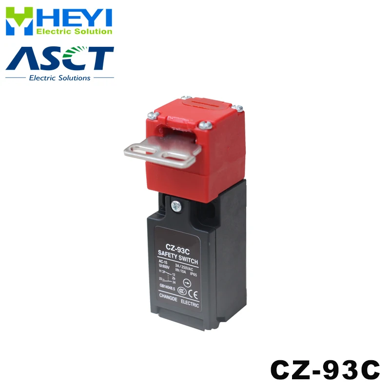 Safety door switch Limit switch Micro switch CZ-93C 1NO1NC safety key interlock switch