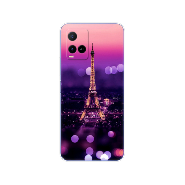 vivo Y21 2021 Case 6.51 inch Back Phone Cover For vivo Y21S Y33S Case For VIVO Y 21 S Silicon Soft TPU Protective Bumper Bag