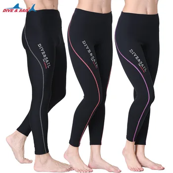 

Men Women Diving Pants 1.5MM SCR Neoprene Keep Warm Wetsuit Anti-UV UPF50+ Slim Swimming Pant Snorkeling Rowing Sailing Surfing