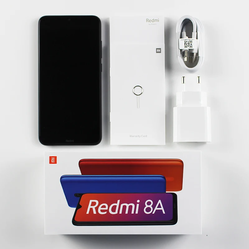Смартфон Xiaomi Redmi 8A 8 A с глобальной версией, 2 Гб ОЗУ, 32 Гб ПЗУ, Восьмиядерный процессор Snapdargon 439, камера заднего вида 12 Мп, аккумулятор 6,22 дюйма, 5000 мАч