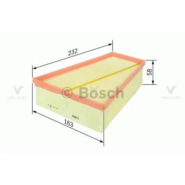 f026400126 bosch воздушный фильтр