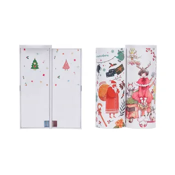 

Multifunction Pencil Case Students Favorite Cylindrical Designed Double Door Stationery Storage Boxes Merry Christmas Gift Girl