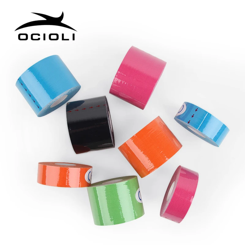Кинезиологическая лента из хлопка 2 5 см/5 см x м|tape sport|kinesiology tape sportsmuscle bandage |