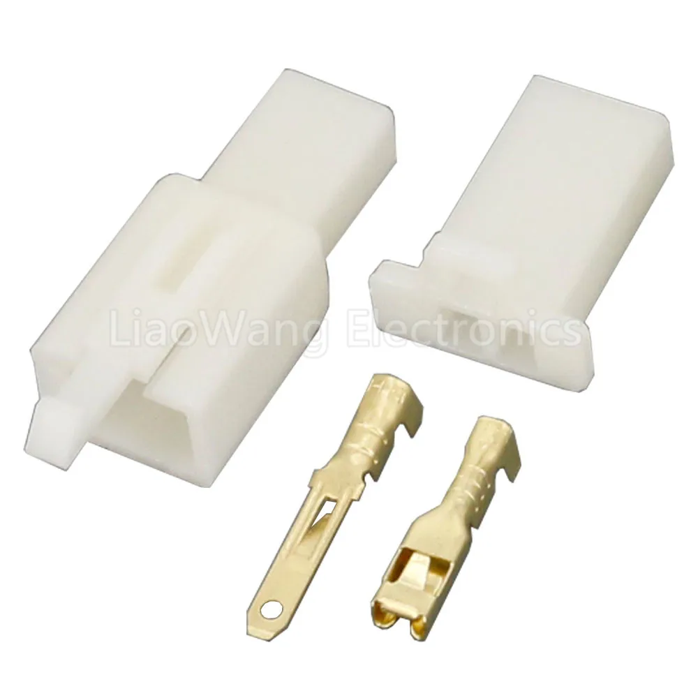 Description Picture 4 of item5/10 Sets 2 Pin 2.8mm Wire Harness Motorcycle Sensor Connector Automotive Cable Socket 6030-2991 6040-2111 DJ7021A-2.8-11/21