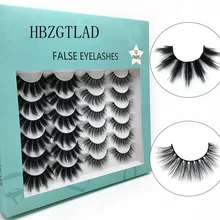 3/12/13/16 Multipack3D половину Накладные ресницы ручной работы тонкие пушистые длинные ресницы натуральный инструменты для макияжа глаз искусственный щеточка для ресниц