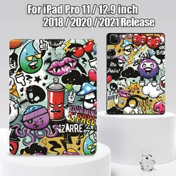 Capa para ipad pro 11 mtt, com suporte para lápis, capa traseira macia de tpu, suporte tipo flip, 2021, com bolsa para tablet