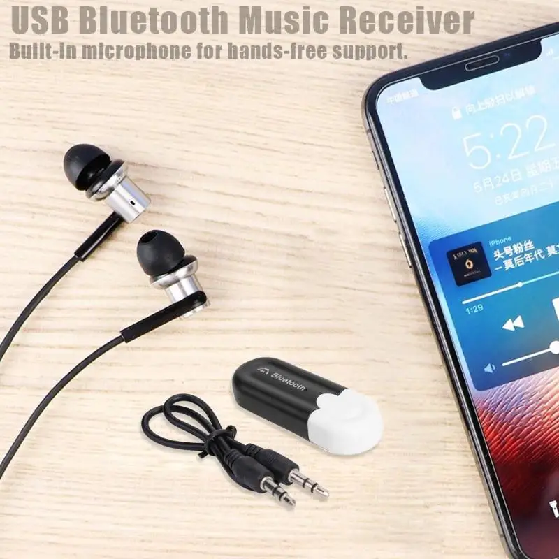 BT-530 Usb Bluetooth адаптер Bluetooth USB музыкальный приемник беспроводной аудио адаптер для громкой связи ключ USB Bluetooth музыкальный приемник