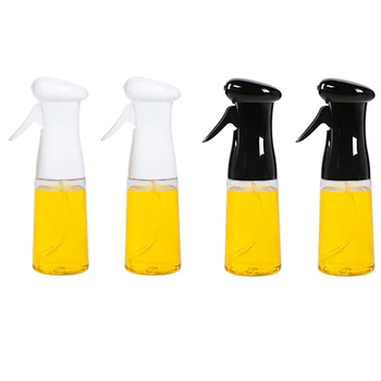 

2Pcs Plastic Multifunction Portable Oil Bottle Spray Vinegar Sprayer Oil Bottle for Kitchen BBQ Picnic
