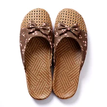  2021 Summer Linen EVA Anti-Slip Flat Slipper Indoor Home Cozy Open Toe Scuffs Women Men Slippers Beach Shoes 