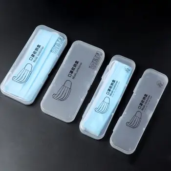 

Portable Dustproof Mask Storage Box Case Disposable Face Masks Container Disposable Mask Storage Box Storage Organizer