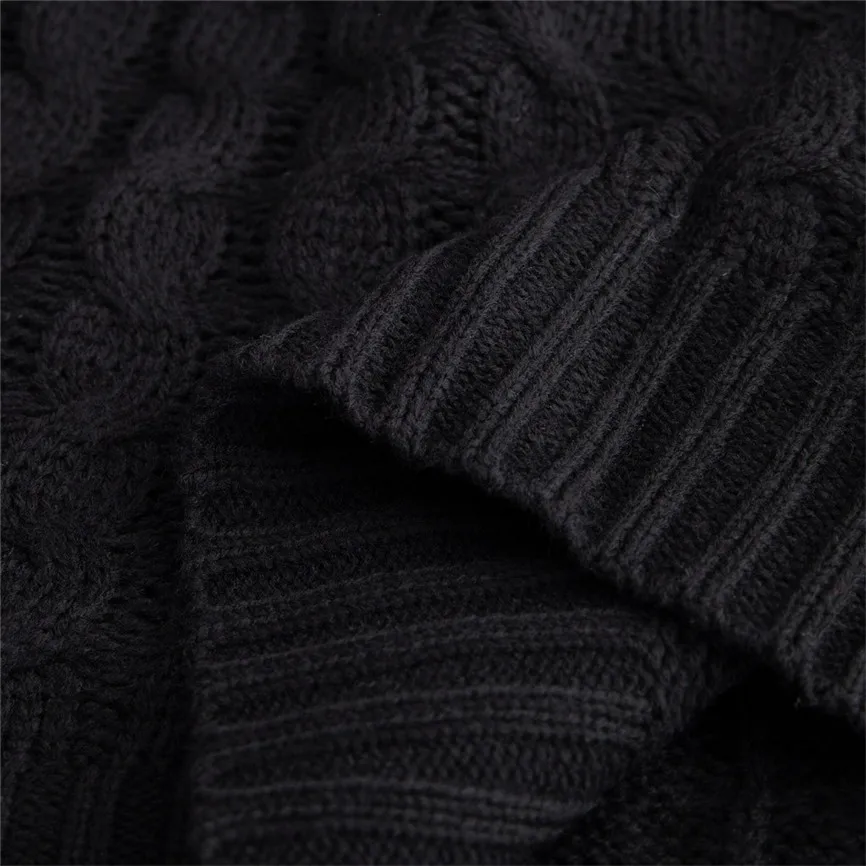 Винтажный свитер, пальто для мужчин, осень, Pull Homme, одноцветные свитера, повседневный теплый вязаный джемпер, свитер, мужские пуловеры