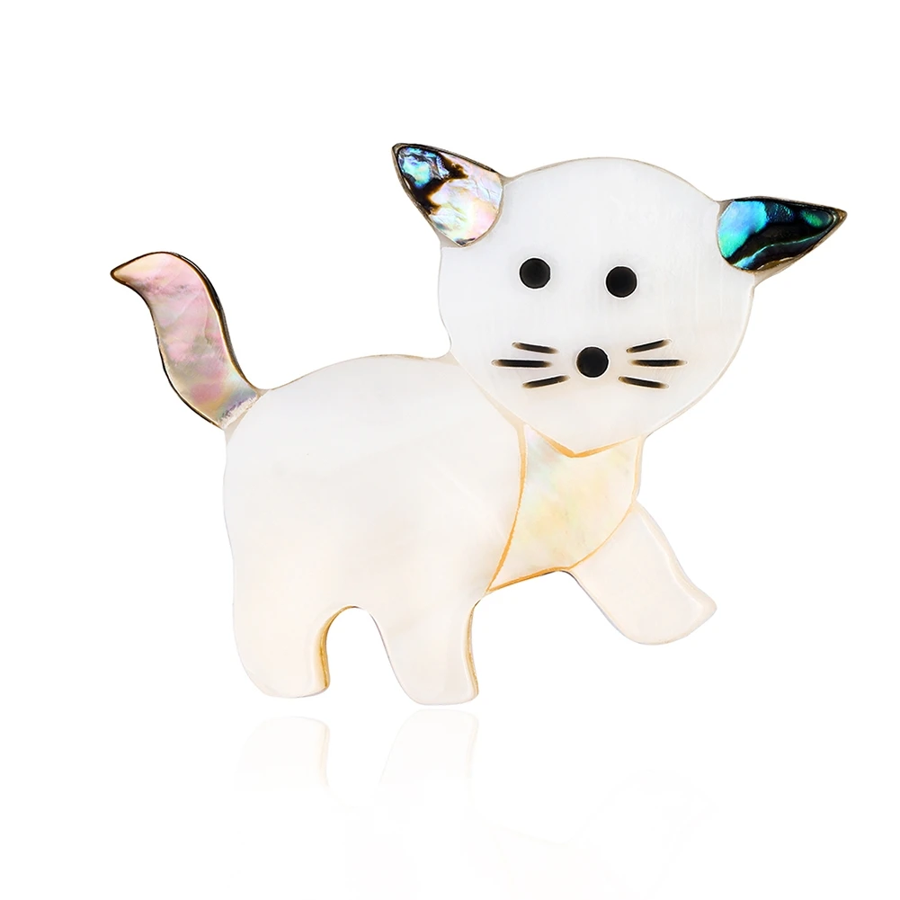 Модная игла в виде животных из мультфильма, Женская Брошь, медведь, пчела, лошадь, белка, кошка, свинья, панда, Милая брошь в форме морской раковины джинсовый значок